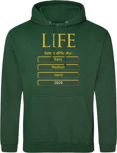 Select life difficulty: 2020