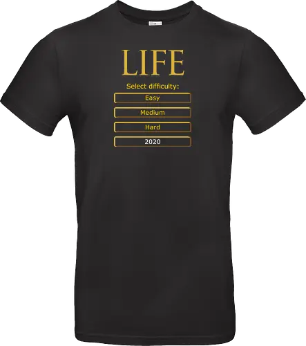 Select life difficulty: 2020