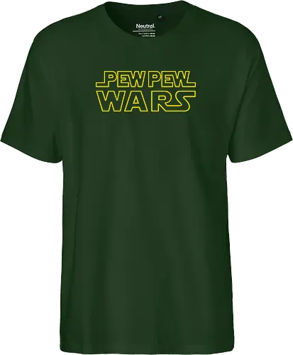 Pew pew wars - pew, pew pew, space opera, scifi - Fairtrade T-Shirt