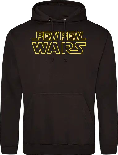 Pew pew wars - pew, pew pew, space opera, scifi - Standard Hoodie