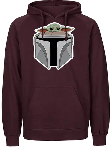 Mando's far far away daycare - bounty hunter, tv, space opera - Fairtrade Hoodie