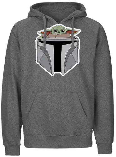 Mando's far far away daycare - bounty hunter, tv, space opera - Fairtrade Hoodie