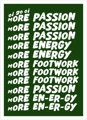 Oi go oi more passion more energy