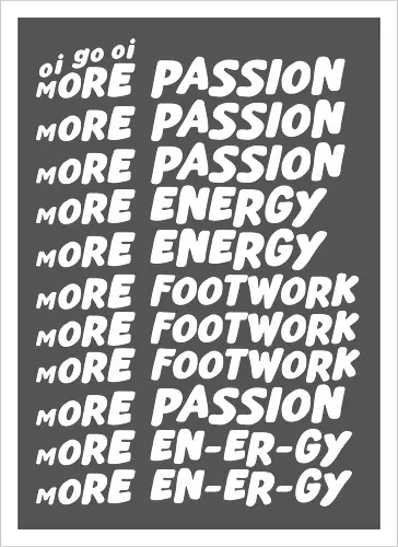 Oi go oi more passion more energy