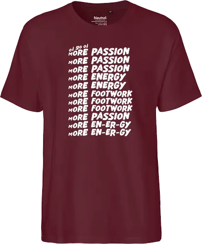 Oi go oi more passion more energy