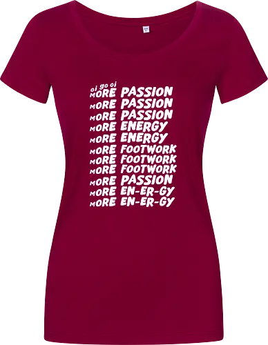 Oi go oi more passion more energy