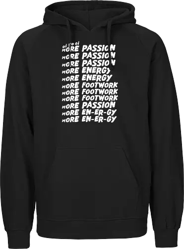Oi go oi more passion more energy
