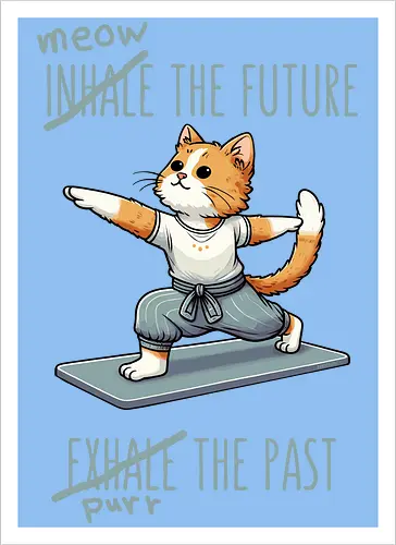 Inhale the future exhale the past