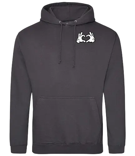 Cartoon Herz Finger - comic, Comic hands, herz, love, pocket, hrt - Standard Hoodie
