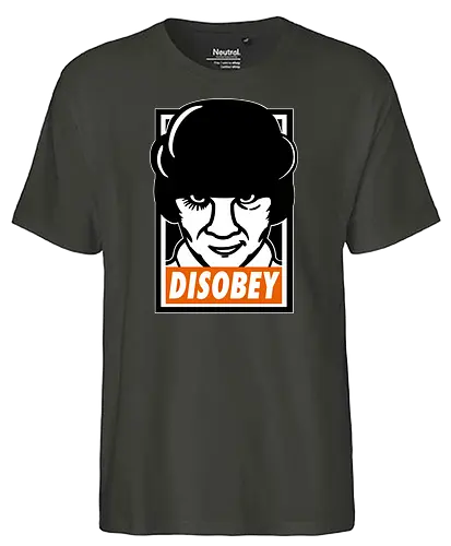 Disobey - a clockwork orange, uhrwerk orange, alex, Disobey, literatur, literature, obey - Fairtrade T-Shirt