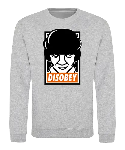 Disobey - a clockwork orange, uhrwerk orange, alex, Disobey, literatur, literature, obey - Sweatshirt