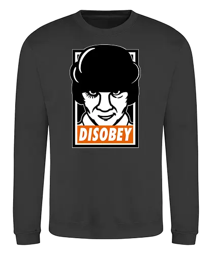 Disobey - a clockwork orange, uhrwerk orange, alex, Disobey, literatur, literature, obey - Sweatshirt