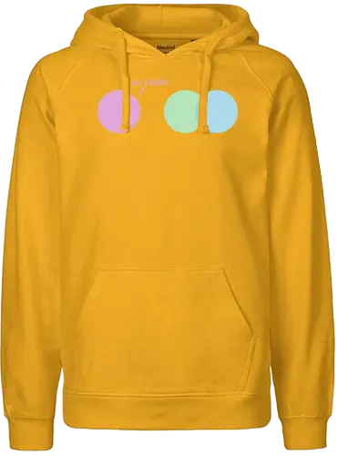 Get a Room! - color, colors, Mix, cmyk, art - Fairtrade Hoodie