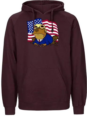 hypnotrump - Hypnotoad, Hypnose, kröte, toad, trump - Fairtrade Hoodie