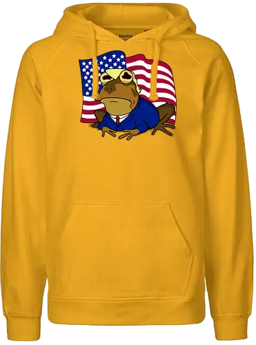 hypnotrump - Hypnotoad, Hypnose, kröte, toad, trump - Fairtrade Hoodie