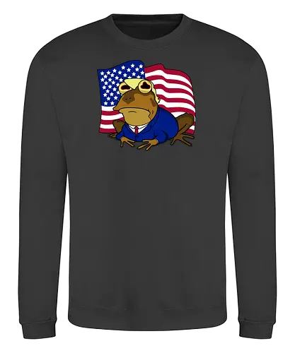 hypnotrump - Hypnotoad, Hypnose, kröte, toad, trump - Sweatshirt