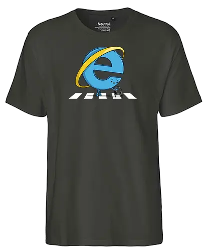 Internet Slower - internet explorer, www, internet, web, slow, langsam, Browser - Fairtrade T-Shirt