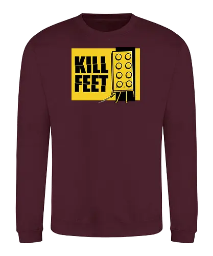 killfeet - kill bill, Stein, Schmerzen, spielzeug, rage - Sweatshirt