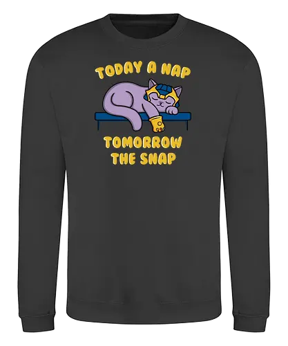 kitthanos - nap, Snap, cat, katze, nickerchen - Sweatshirt