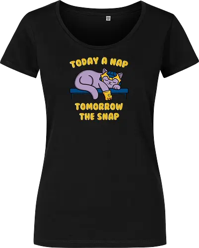 kitthanos - nap, Snap, cat, katze, nickerchen - Damen T-Shirt