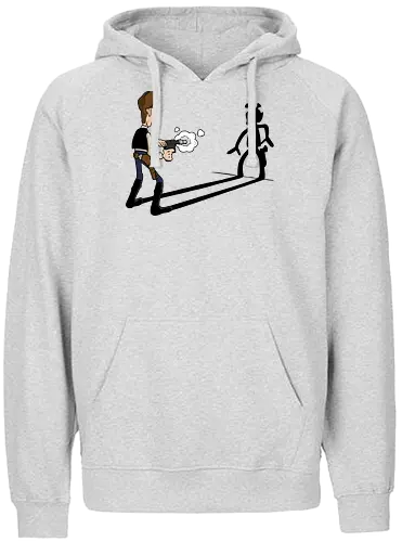 Lucky Han - lucky, luke, han, Solo, space opera, schatten, Shadow, shootout - Fairtrade Hoodie