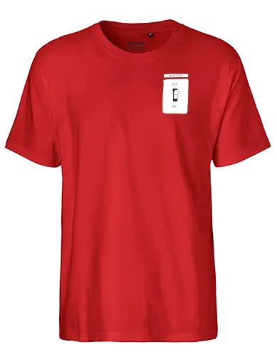 EMOTION Off / ON - Schalter, switch, Emotionen - Fairtrade T-Shirt