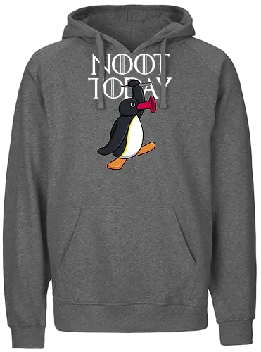Noot Today - Pingu, Noot, not today, game, arya, pinguin, Statement, throConsole - Fairtrade Hoodie