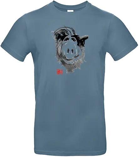 Alien Life Form - sumi-e, alf, serie, classic, 90s - Standard T-Shirt