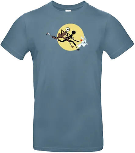 The Adventures of Jack - nightmare, jack skellington, tim und struppi, zero, tim burton, mashup, christmas, halloween - Standard T-Shirt