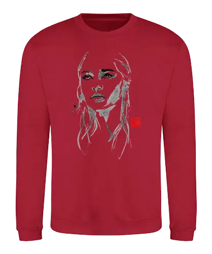 Dragonqueen - serie, feuer, eis, lied, queen, dragons, sumi-e, throConsole - Sweatshirt