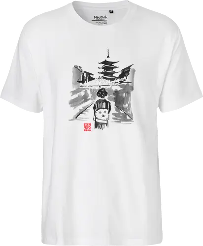 Geisha And Pagode