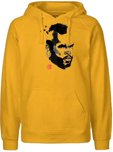 Baracus - Mr T, B.A., sumi-e, a-tm - Fairtrade Hoodie