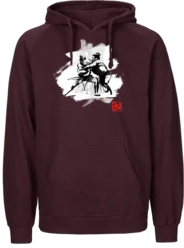 Sumo - sumo, sumi-e, Ringen, kunst, Zweikampf - Fairtrade Hoodie