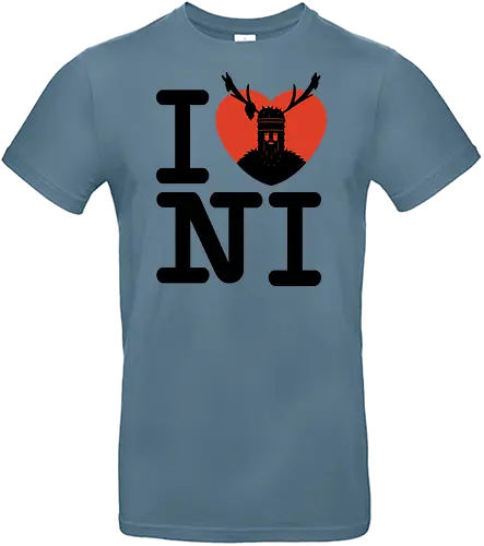 I Love NI - ritter der kokosnuss, film, ni, monty python - Standard T-Shirt