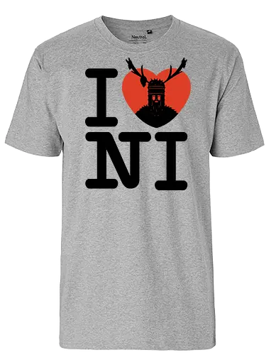 I Love NI - ritter der kokosnuss, film, ni, monty python - Fairtrade T-Shirt