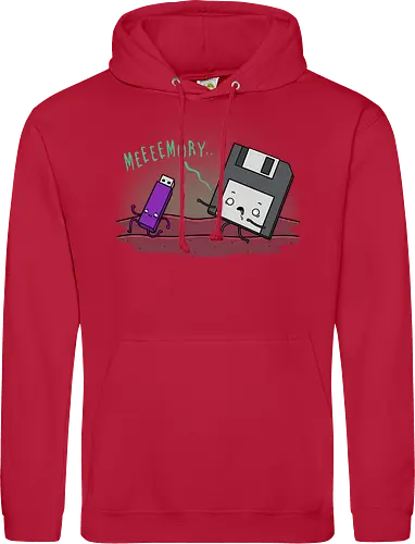 Memory - it, Floppy Disk, Diskette, Usb Stick, Flash speicher - Standard Hoodie