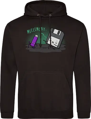 Memory - it, Floppy Disk, Diskette, Usb Stick, Flash speicher - Standard Hoodie