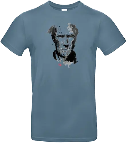 Clint - western, sumi-e, stwood - Standard T-Shirt