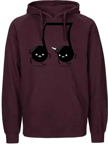 Killernote - fun, note, killer, music - Fairtrade Hoodie