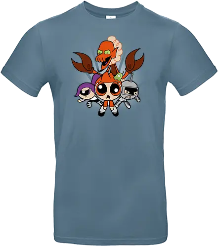 Futurepuffs! - scifi, cartoon, mashup, Futur, Puff, power - Standard T-Shirt