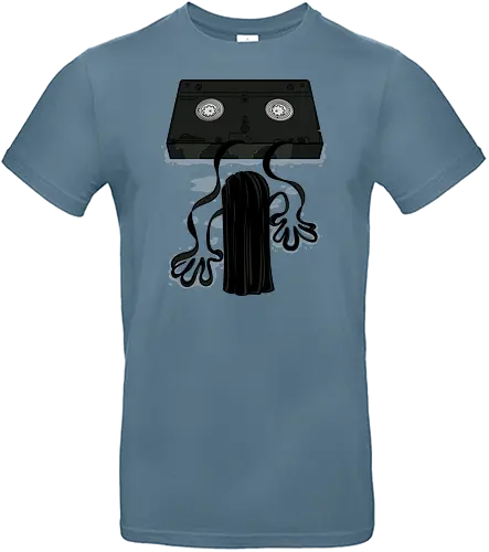 Don't Watch This! - Cursed Tape, movie, Curse, video, VHS, kasette, Video Kassette, kassette, ring, horror, 90s, retro - Standard T-Shirt
