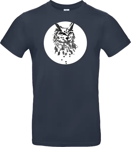 owl on white