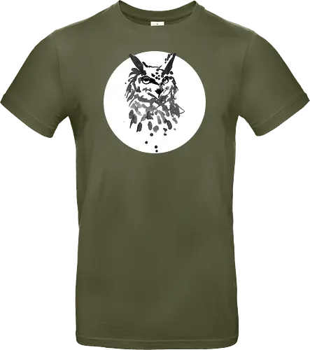 owl on white