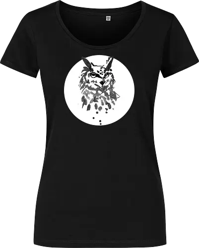 owl on white
