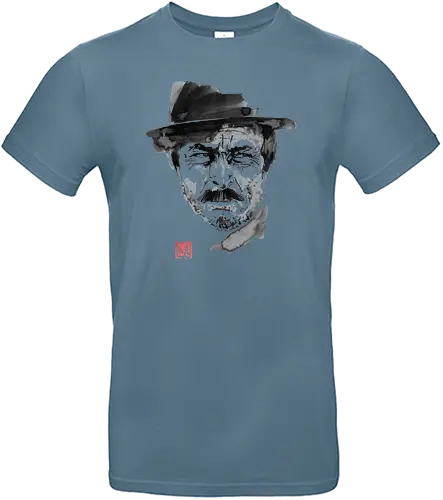 the bad - cowboy, western, the good, the bad, the ugly, movie, sumi-e - Standard T-Shirt