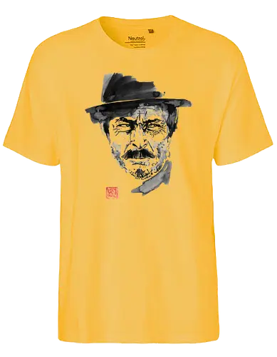 the bad - cowboy, western, the good, the bad, the ugly, movie, sumi-e - Fairtrade T-Shirt