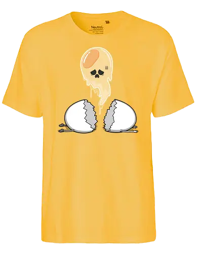 Egghost! - egg, ei, ghost, geist, essen - Fairtrade T-Shirt