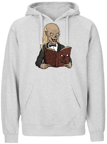 Evil Tales! - mashup, tv, movie, Tales from the crypt, necronomicon, book - Fairtrade Hoodie
