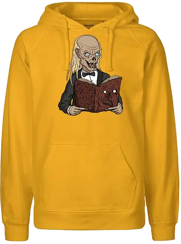 Evil Tales! - mashup, tv, movie, Tales from the crypt, necronomicon, book - Fairtrade Hoodie