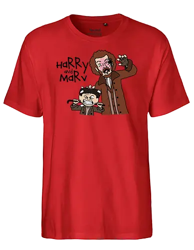 Harry and Marv! - Kevin, Kevin allein Zuhaus, Home Alone, christmas, weihnachten - Fairtrade T-Shirt